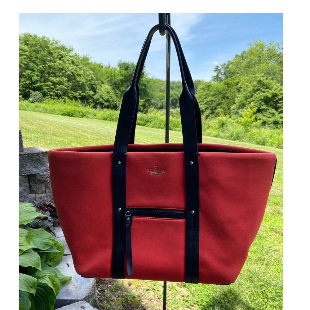 Kate Spade‎ Bag  Esta Street BABE Neoprene Red Tote